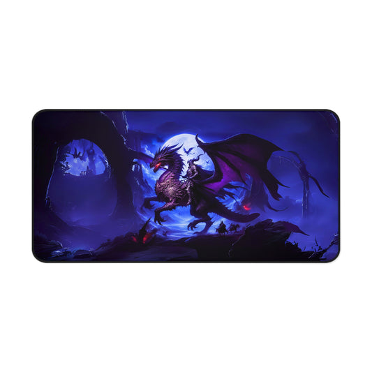Midnight Reign Gaming Desk Mat