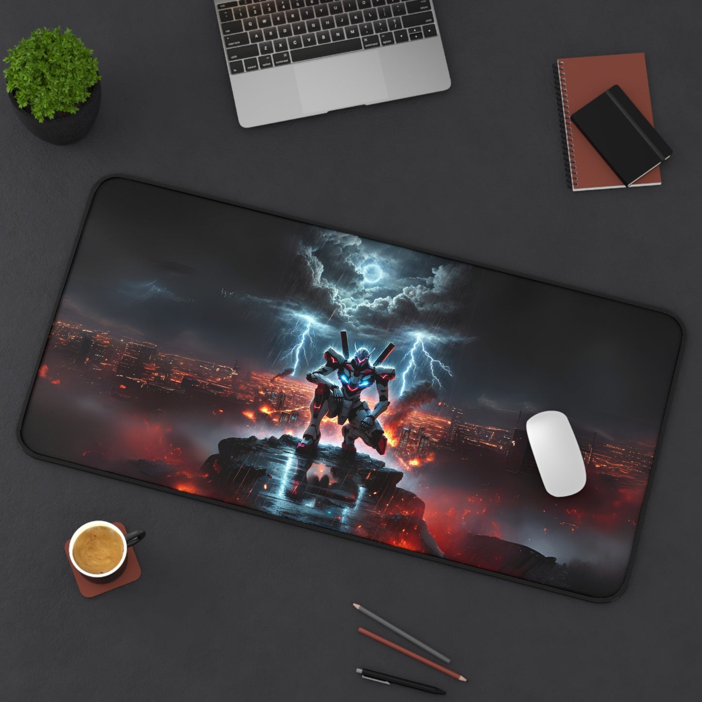 Storm Protocol – Mech Gaming Desk Mat