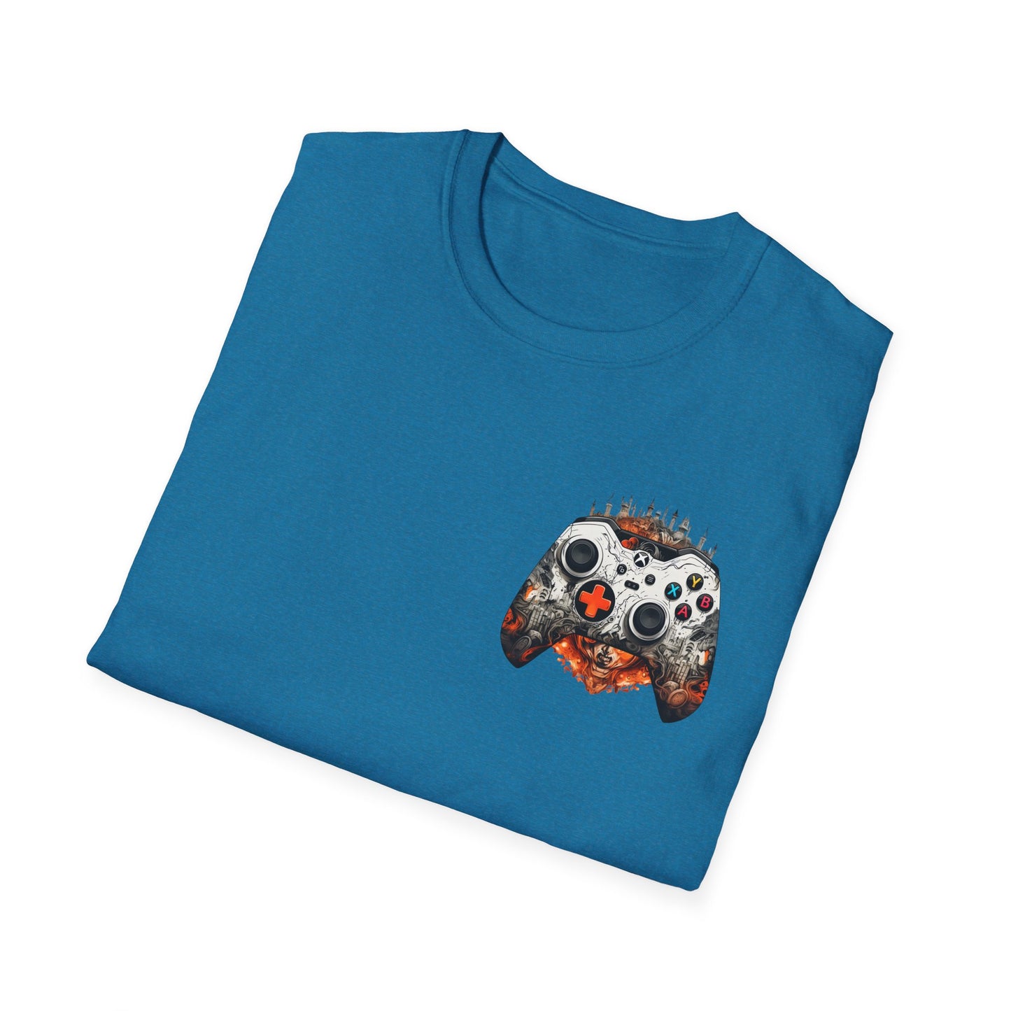 Unleash Your Inner Gamer with Our “Play Hard” Unisex Softstyle T-Shirt