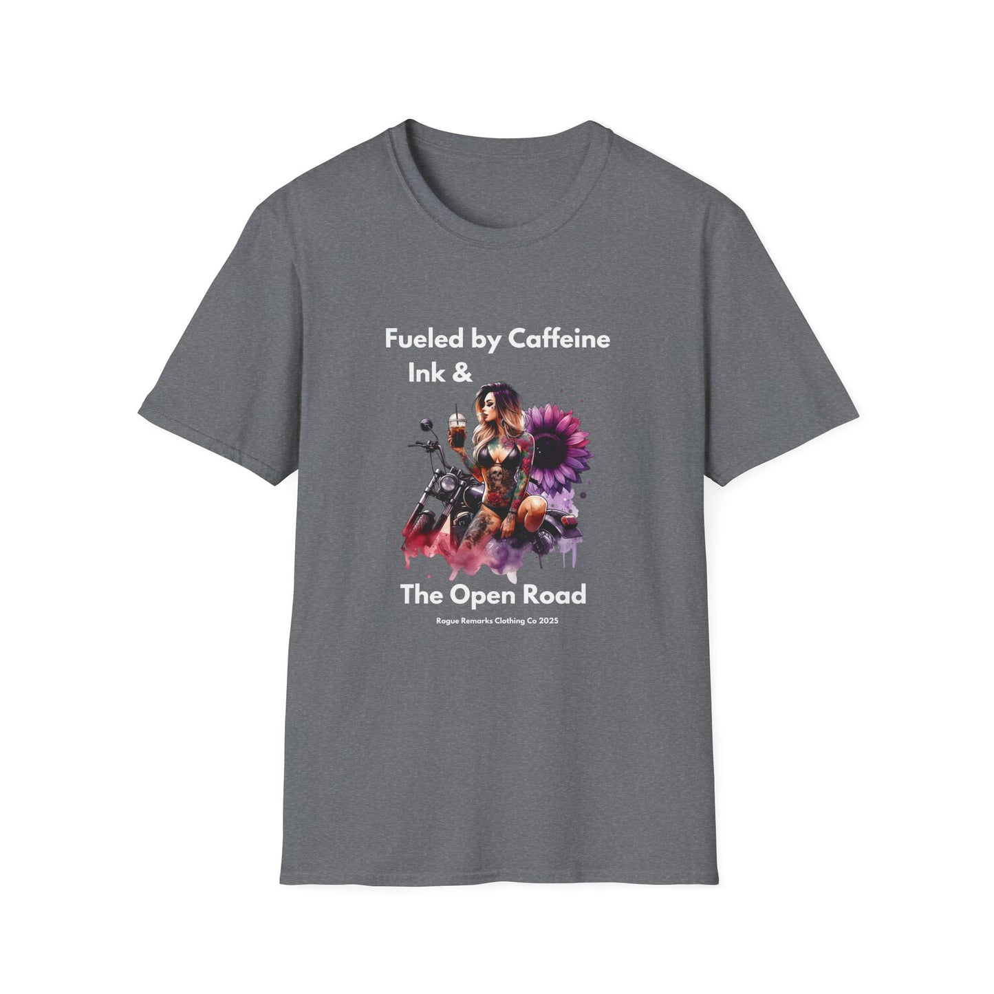 Fueled by Caffeine Unisex Softstyle T-Shirt