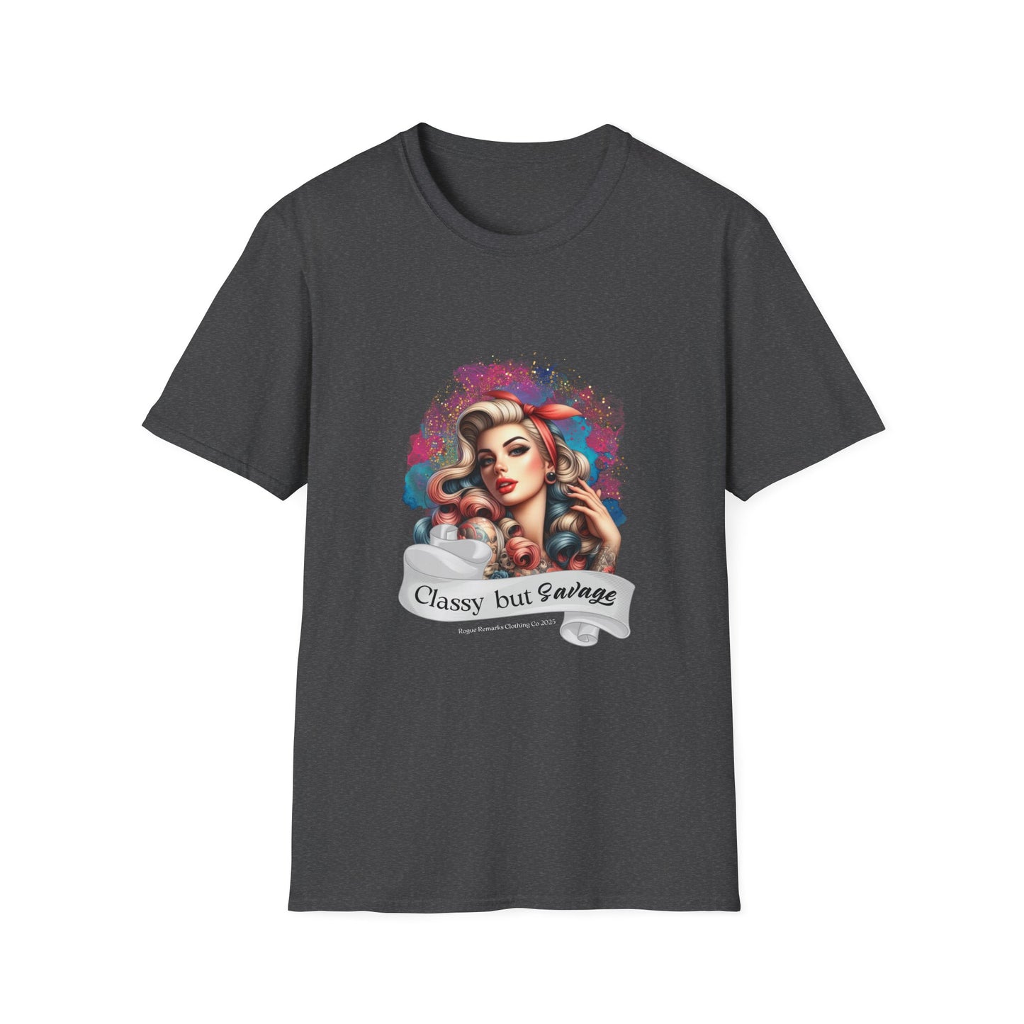 Classy but Savage Unisex Softstyle T-Shirt