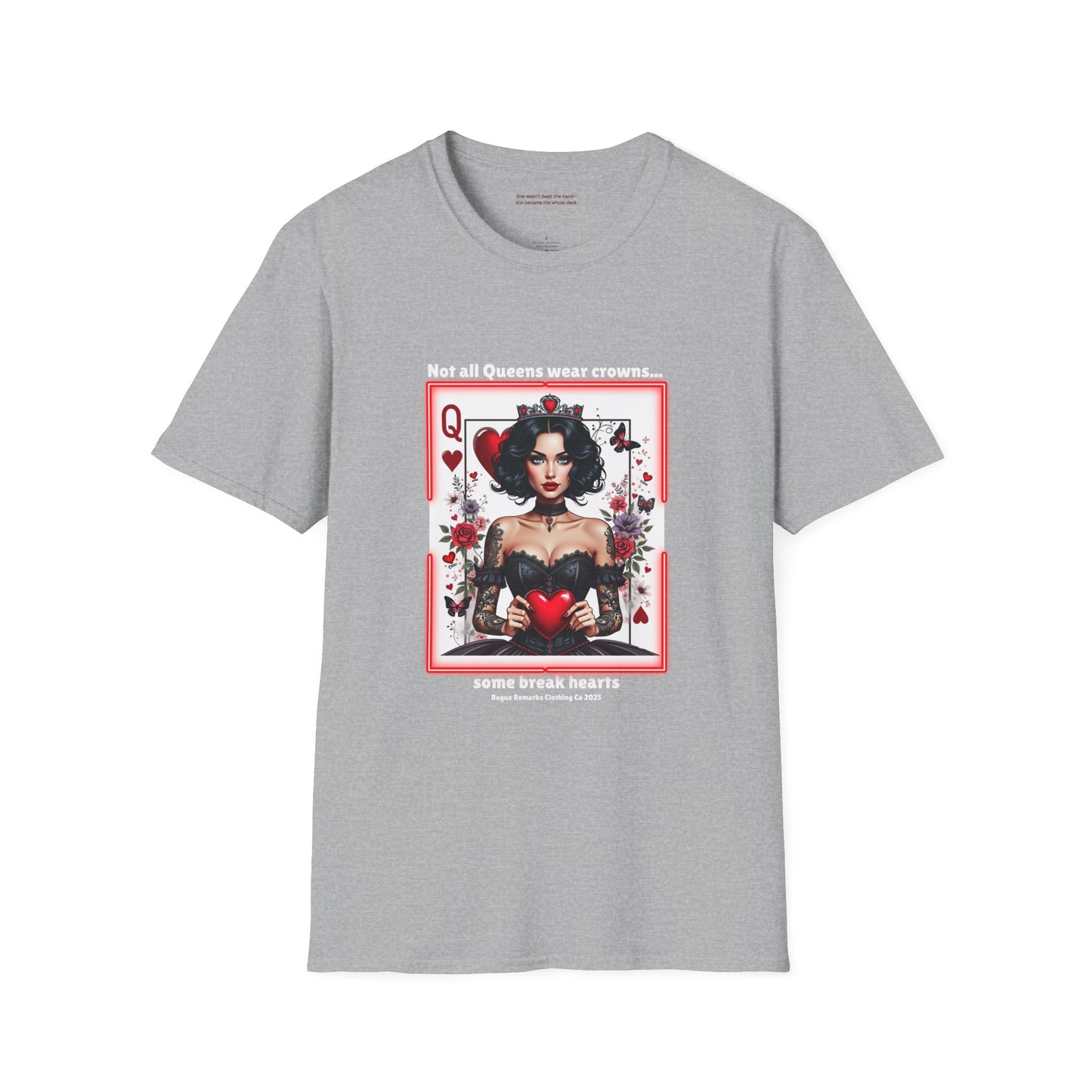 Queen of Hearts Unisex Softstyle T-Shirt