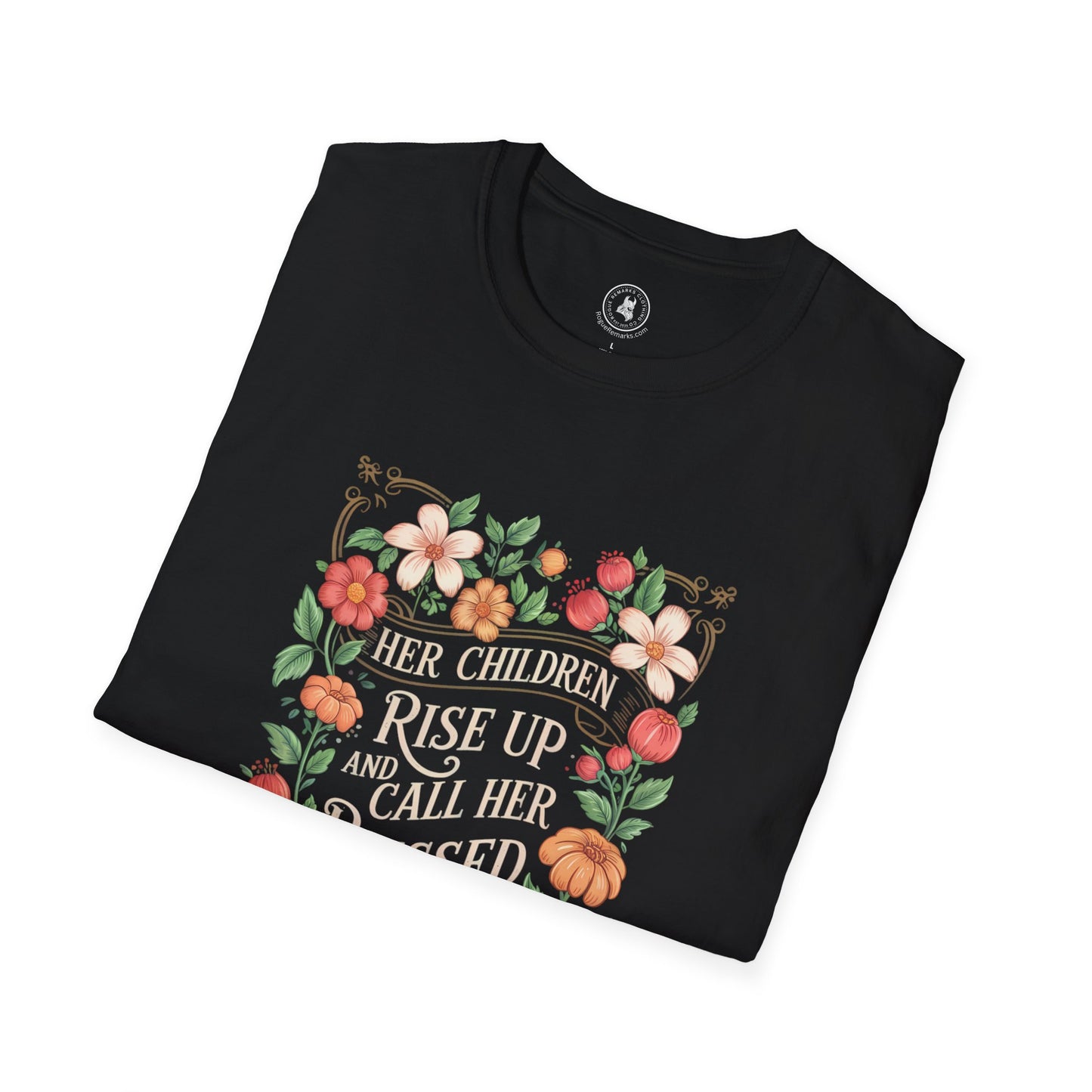 Her Children Call Her Blessed Tee – Legacy Bloom Edition Unisex T-Shirt