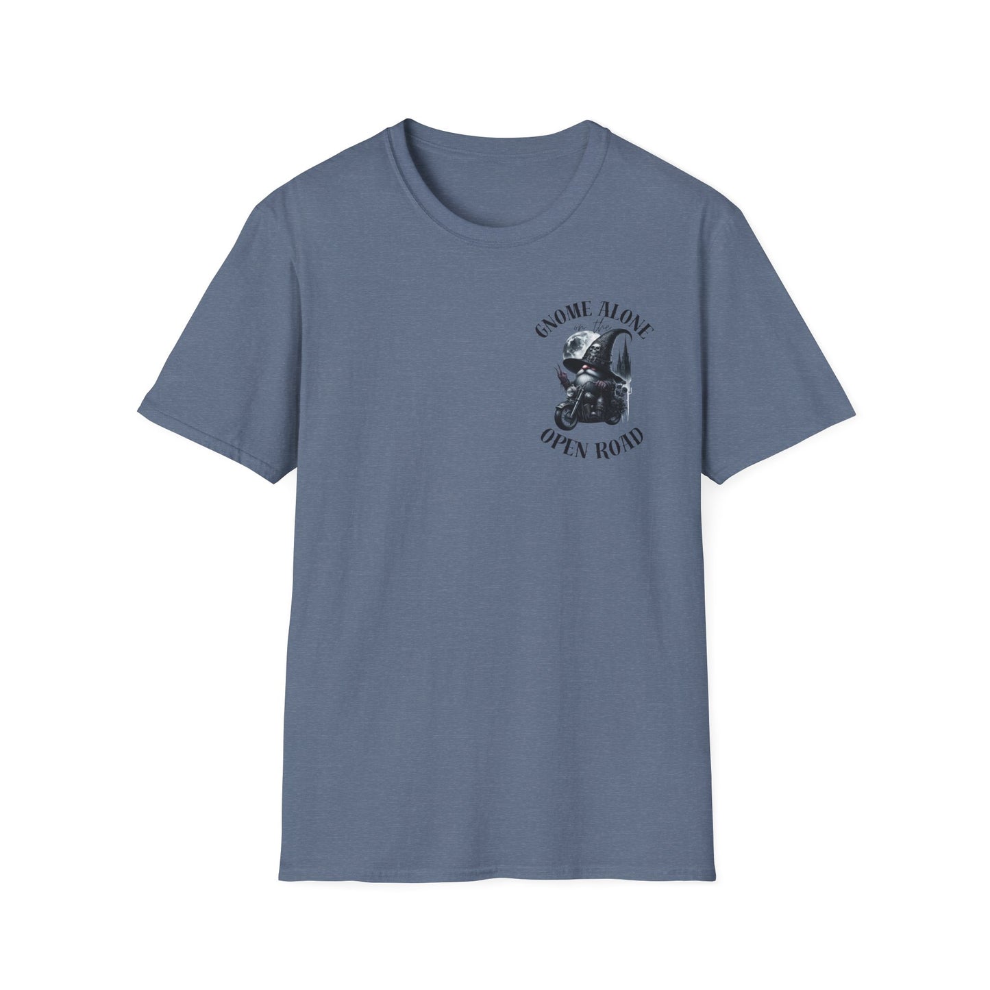 Gnome Alone on the Open Road Unisex Softstyle T-Shirt