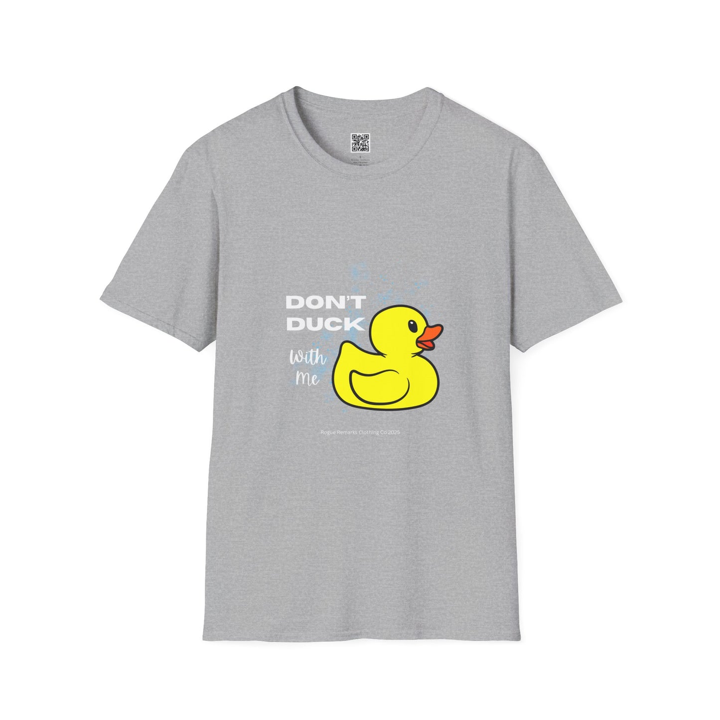 Fun Retro Duck Graphic T-Shirt - 'Don't Duck With Me'