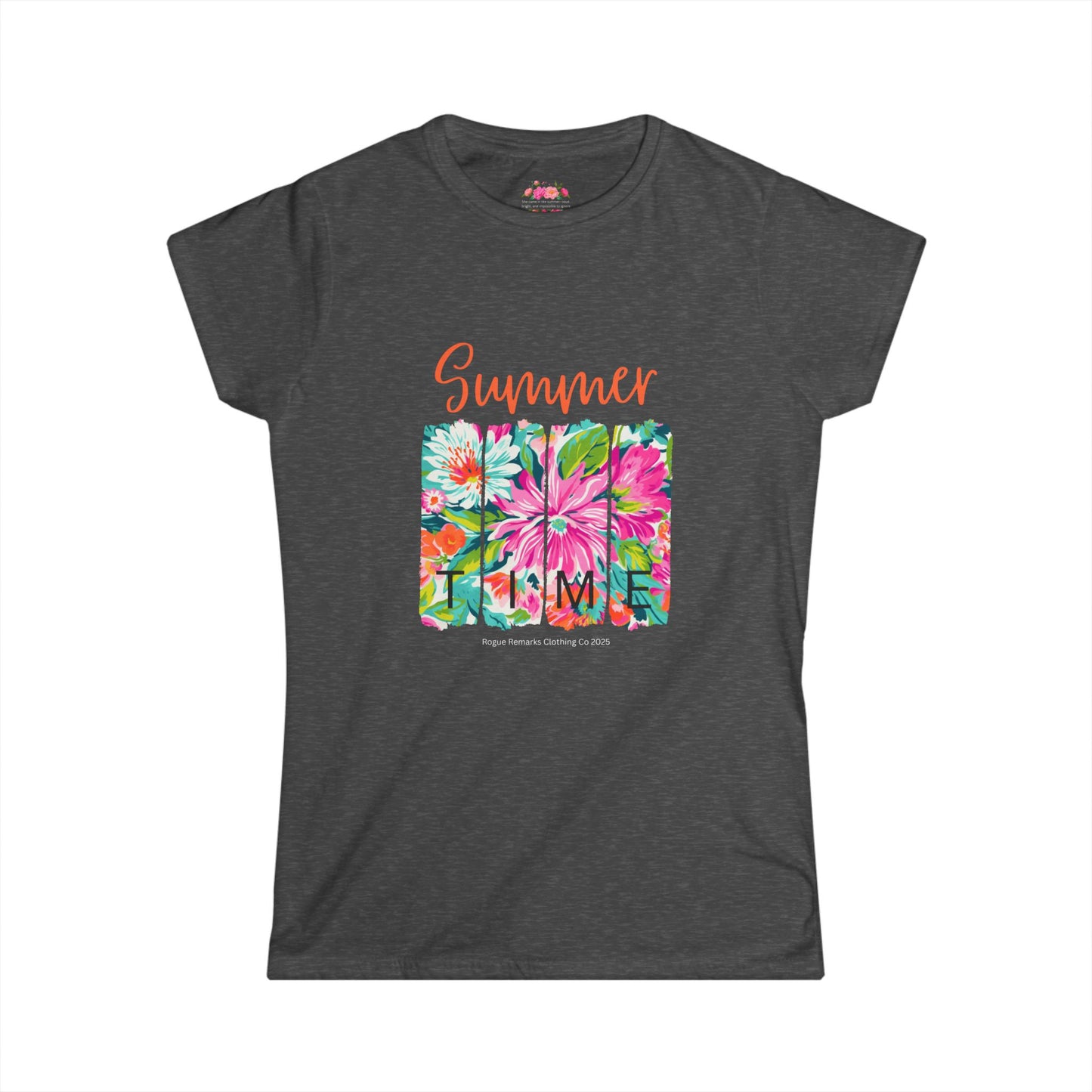 SUMMER TIME – Floral Edition Women's Tee