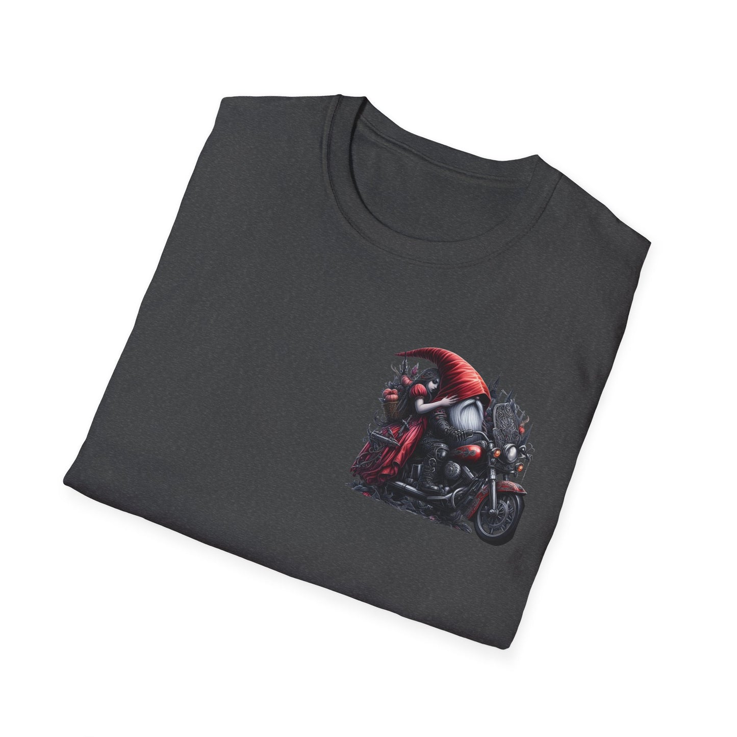 “Riding with My Gnomie” Unisex Softstyle T-Shirt