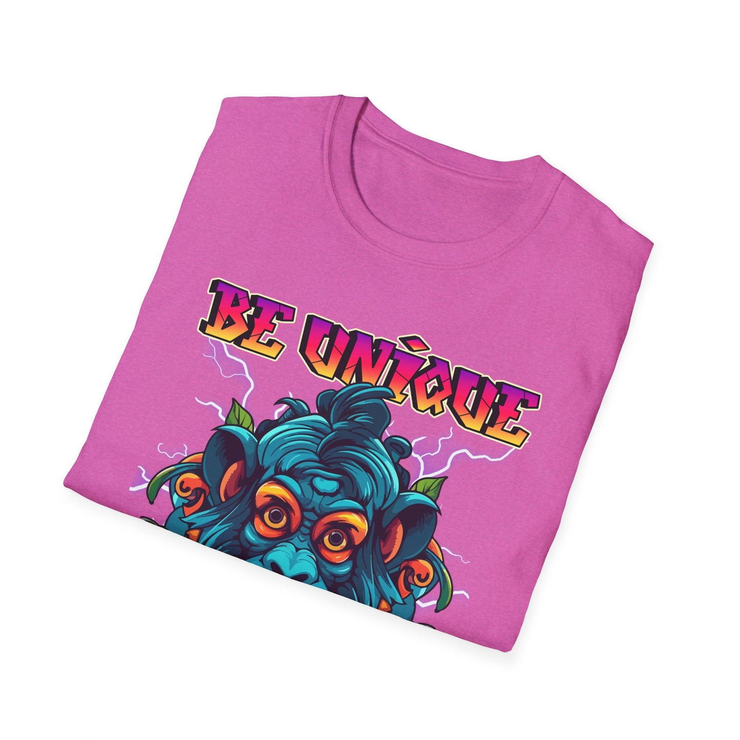 “Be Unique” Unisex Softstyle T-Shirt