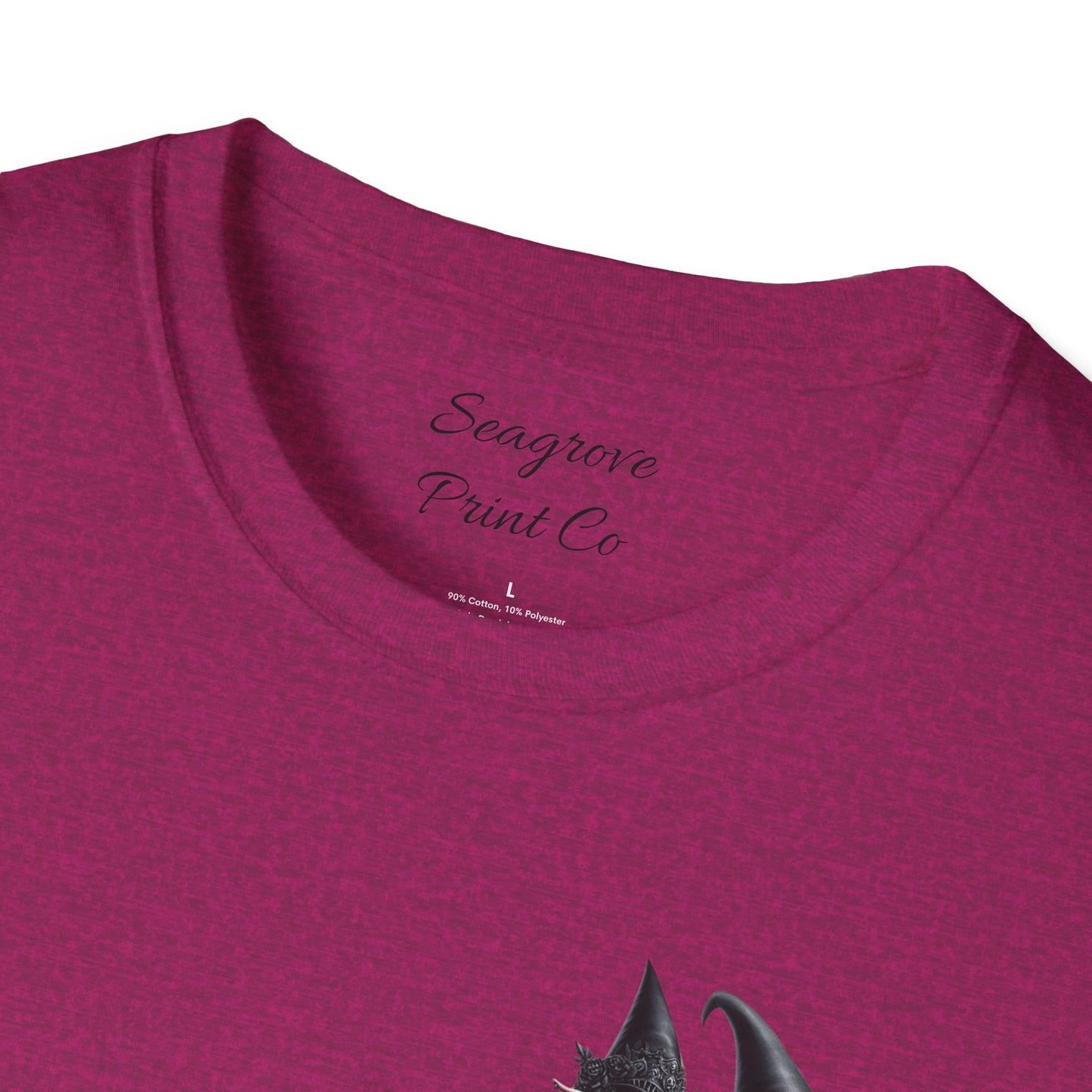 “Gothic Vibes, Midnight Rides” Unisex Softstyle T-Shirt