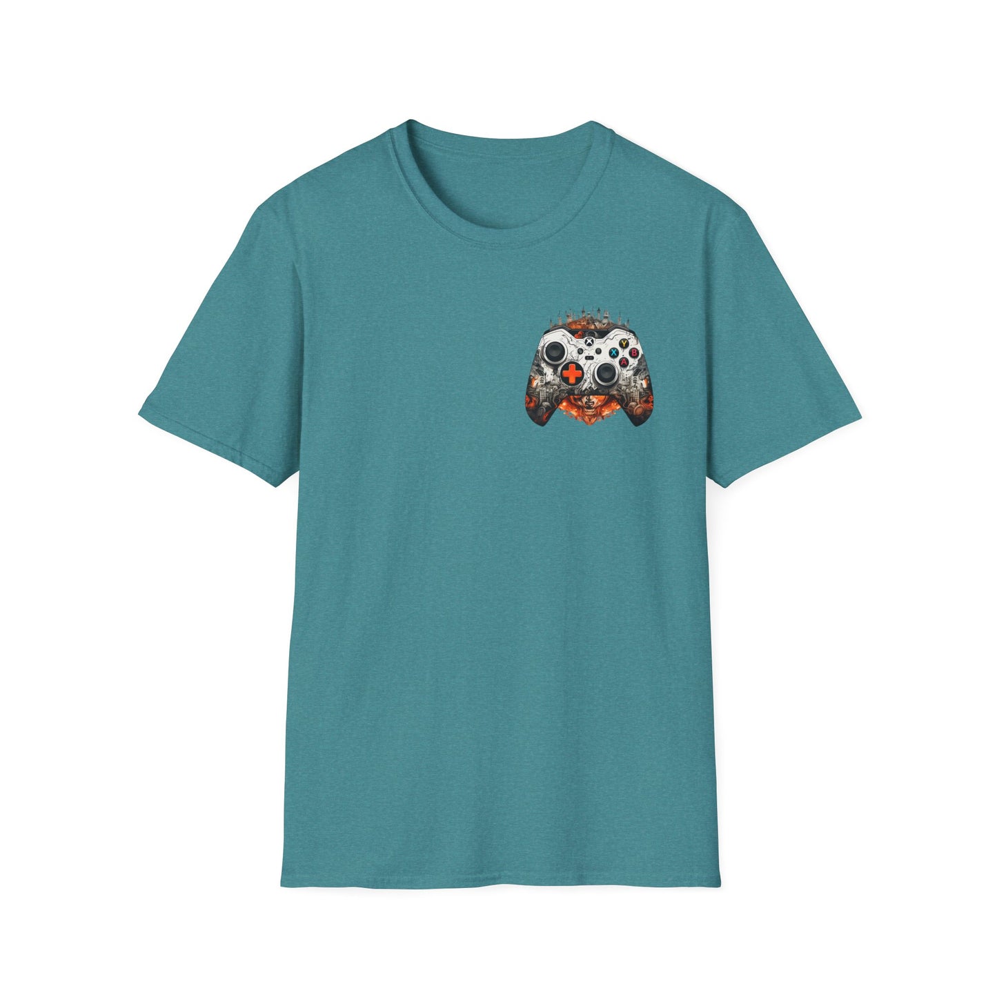 Unleash Your Inner Gamer with Our “Play Hard” Unisex Softstyle T-Shirt