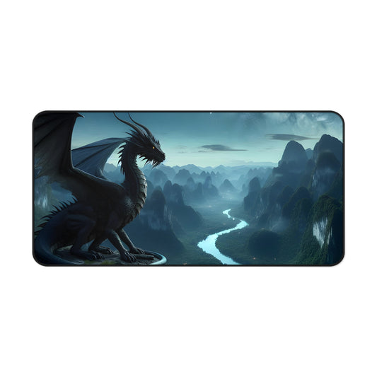The Watcher of the Peaks Gaming Desk Mat