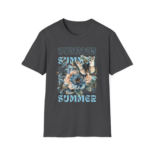 Vibrant Butterfly Tee | Unisex Joyful Summer Shirt