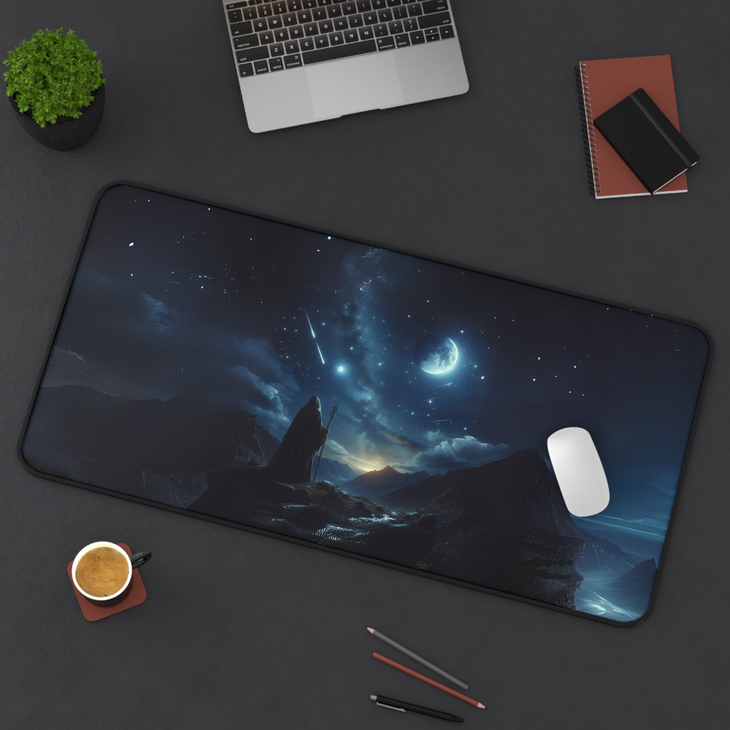 Stargazer's Path Gaming Desk Mat