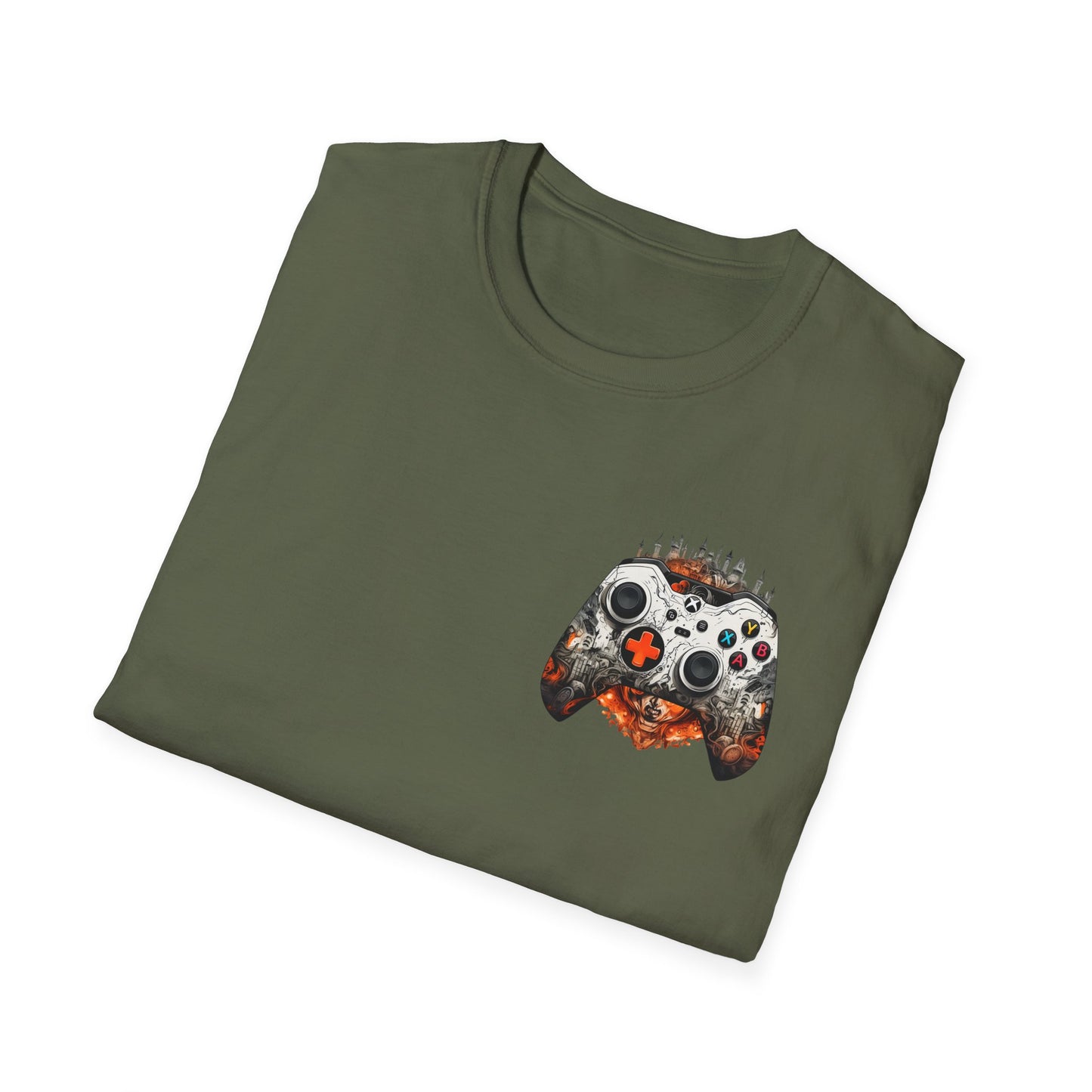 Unleash Your Inner Gamer with Our “Play Hard” Unisex Softstyle T-Shirt