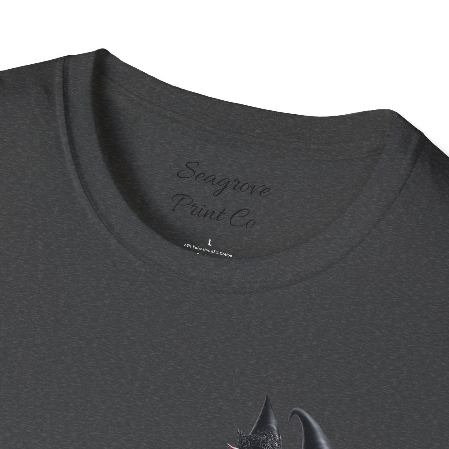 “Gothic Vibes, Midnight Rides” Unisex Softstyle T-Shirt