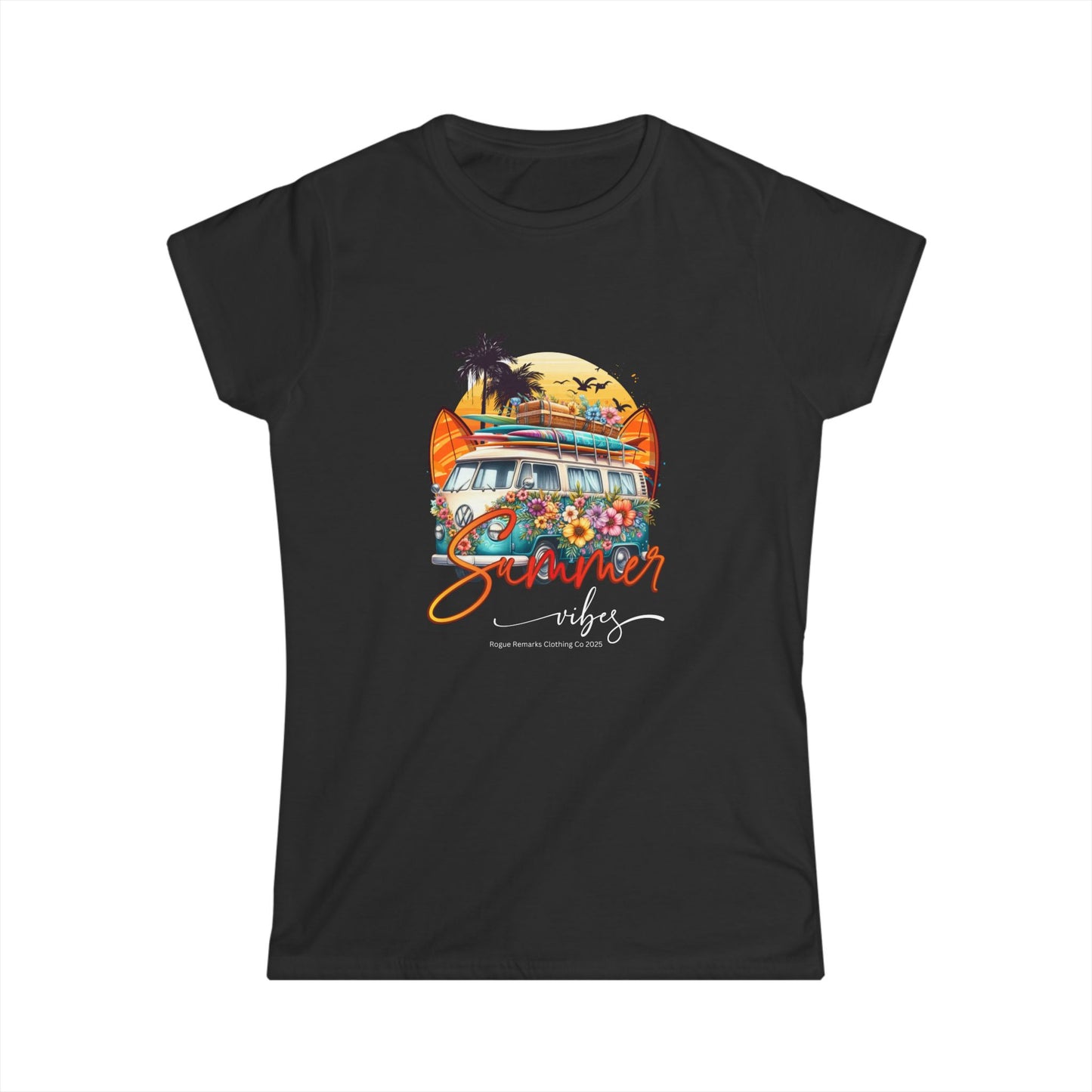 Summer Vibes Women's Softstyle Tee