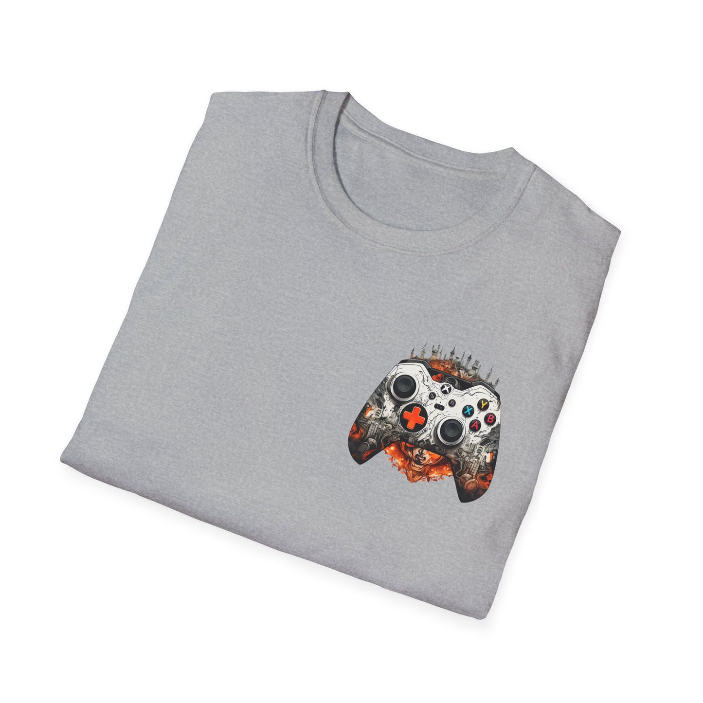 Unleash Your Inner Gamer with Our “Play Hard” Unisex Softstyle T-Shirt