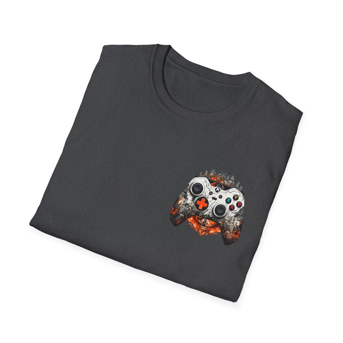 Unleash Your Inner Gamer with Our “Play Hard” Unisex Softstyle T-Shirt